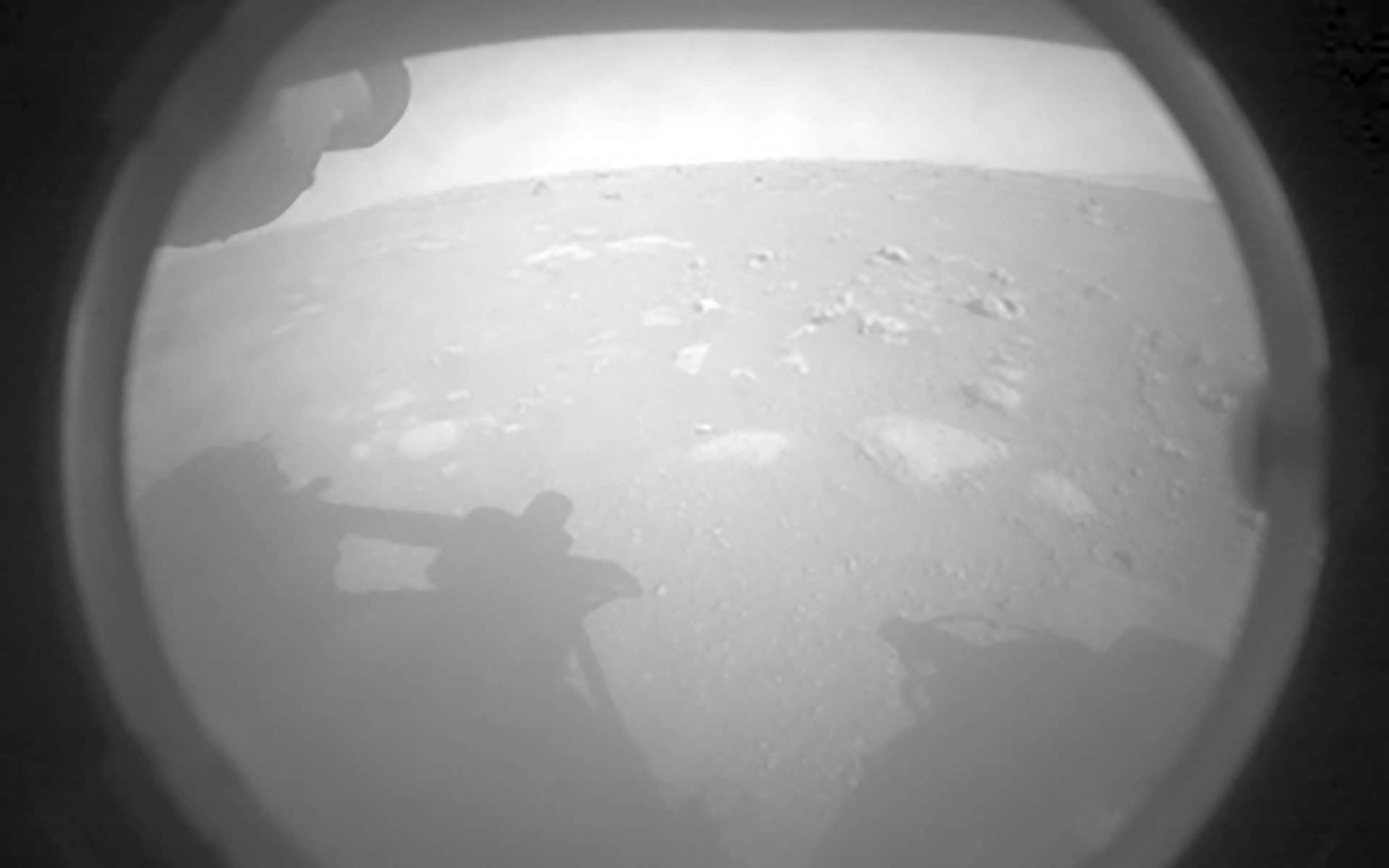 Mars vue de Perseverancee ressemble à un Rothko